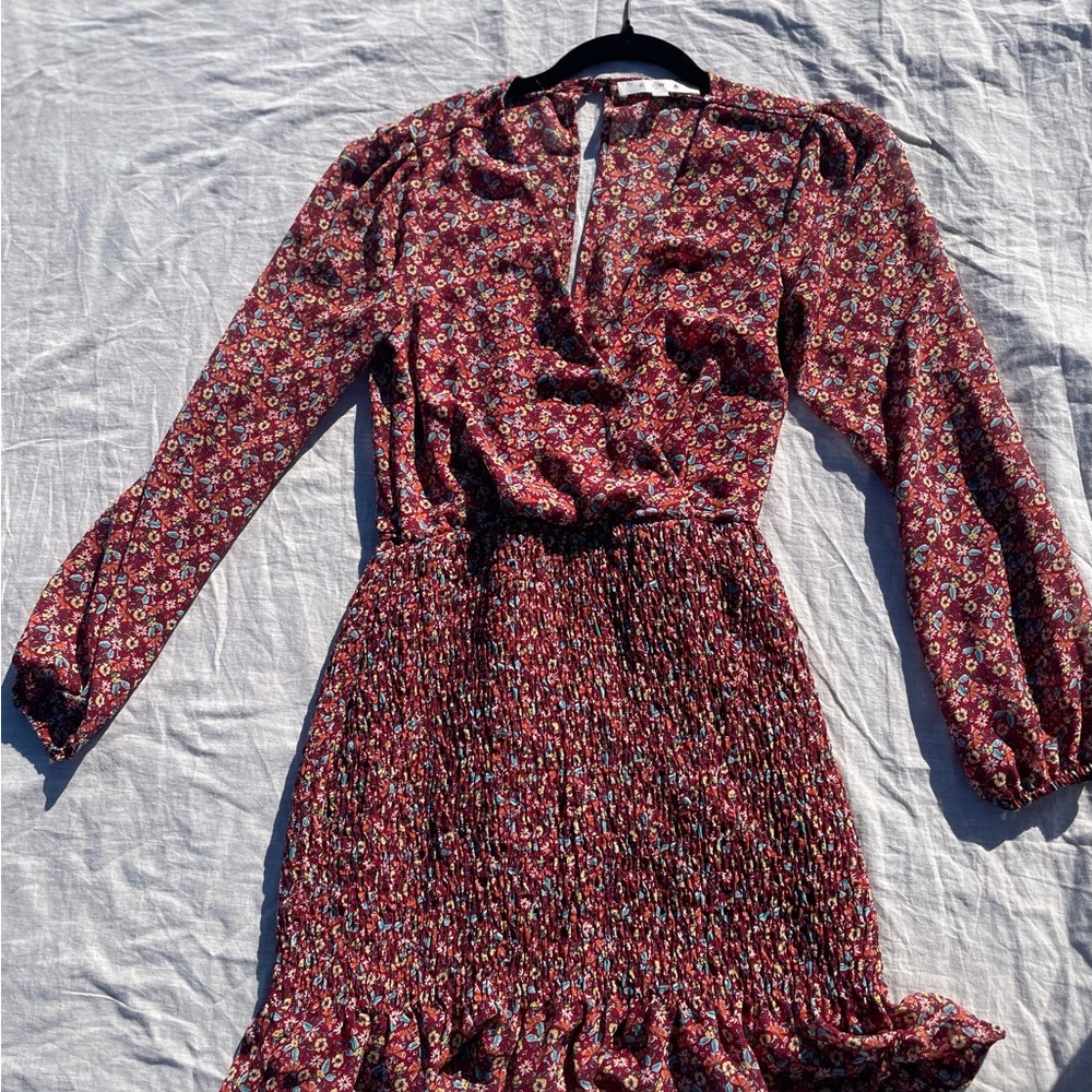 Floral pattern dress
